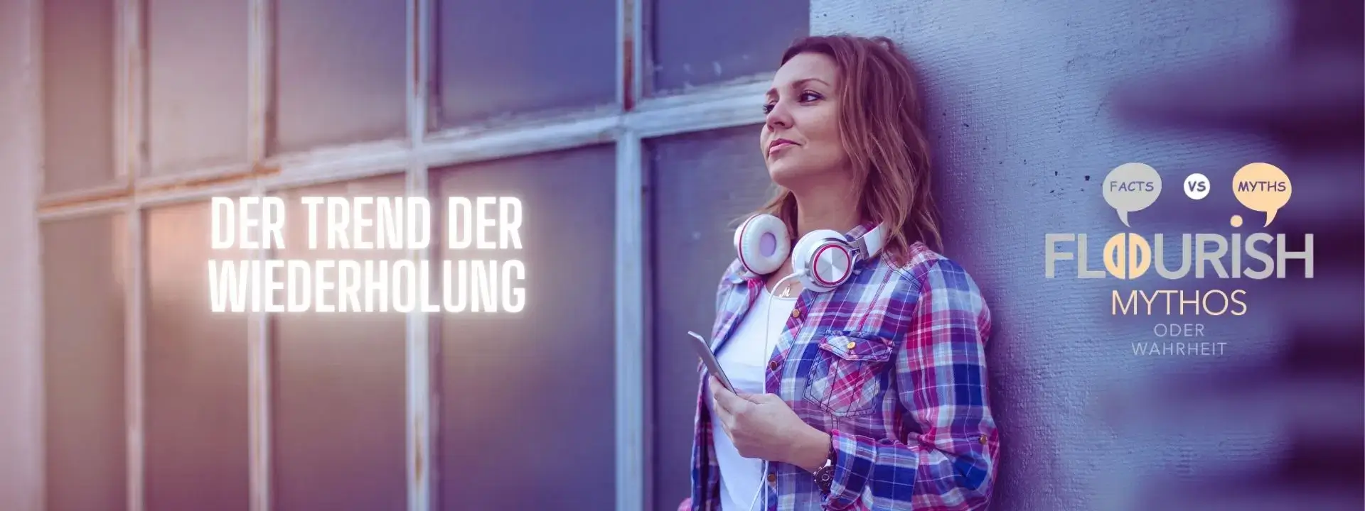 Banner mit dem Titel: Trends wiederholen sich