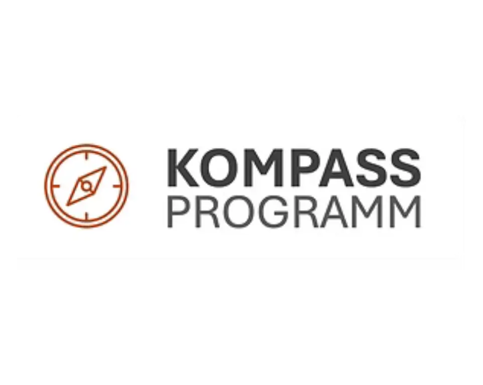 Das Logo der Kompass Programm Förderung